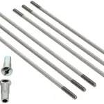 Jeu de rayons ART 17&quot; - argent/argent 36 rayons