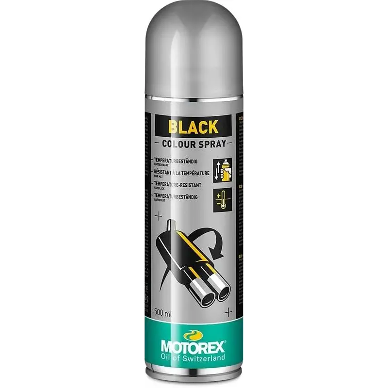 Vernis noir MOTOREX Colour Spray - 500 ml