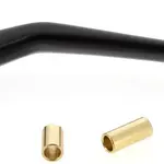 Levier gauche/droit BIHR type origine alu coulé noir Peugeot Fox 50