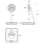 Chargeur sans fil double QUAD LOCK MAG