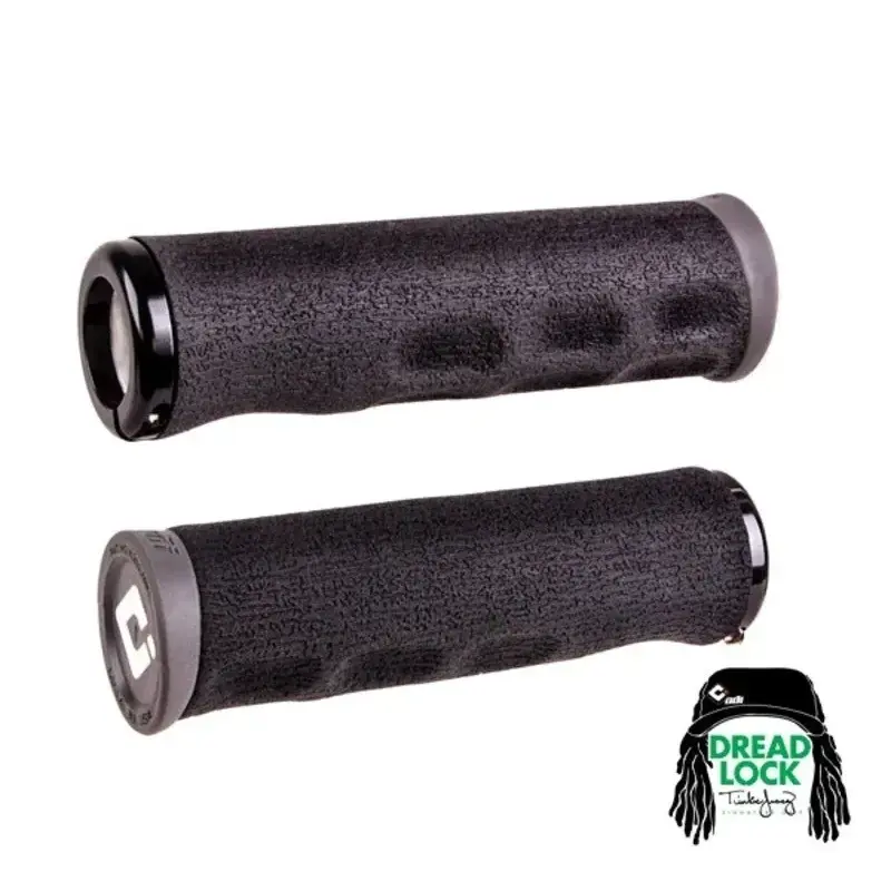 Revêtements de poignées MTB ODI F-1 Series Tinker Signature Dread Lock